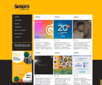 Sinaprorn.com.br(Sinapro RN) Screenshot