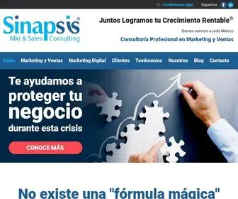 Sinapsisconsulting.mx(Consultoría profesional en marketing y ventas) Screenshot