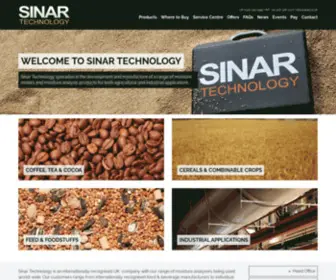 Sinar.co.uk(Sinar Technology) Screenshot