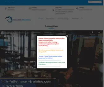 Sinaran-Training.com(Sinaran Training) Screenshot