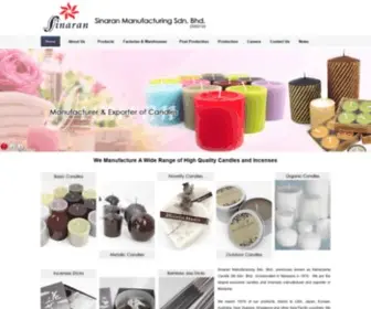 Sinaran.com.my(Sinaran Manufacturing) Screenshot