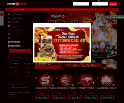 Sinargokil.com(Sinargokil) Screenshot