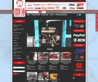 Sinarjayadiesel.com(Sinar Jaya Diesel) Screenshot