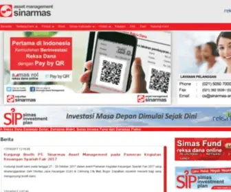 Sinarmas-AM.co.id(Sinarmas Asset Management) Screenshot