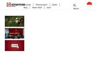 Sinarmasmining.com(Sinar Mas Mining) Screenshot