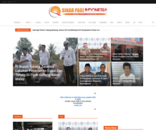 Sinarpagiindonesia.com(Sinar Pagi Indonesia) Screenshot