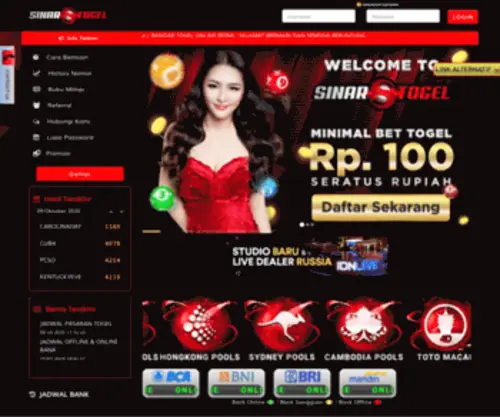 Sinartg.com Screenshot