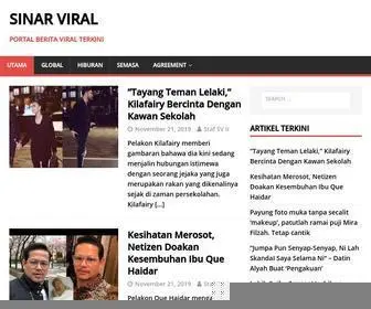 Sinarviral.com(PORTAL BERITA VIRAL TERKINI) Screenshot