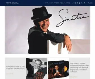 Sinatra.com(Frank Sinatra) Screenshot