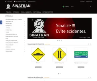 Sinatran.com.br(Sinatran Sinalizações) Screenshot