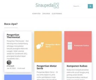 Sinaupedia.com(Elektronika, Dokumen, Musik Jadi Satu) Screenshot