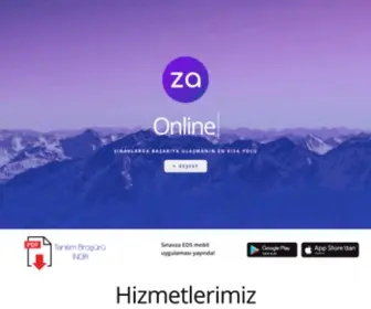 SinavZa.com(Edesis) Screenshot