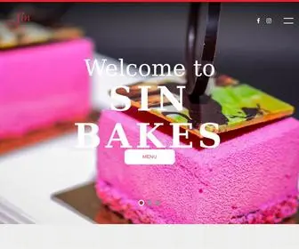 Sinbakes.com(SinBakes Order for Cakes) Screenshot