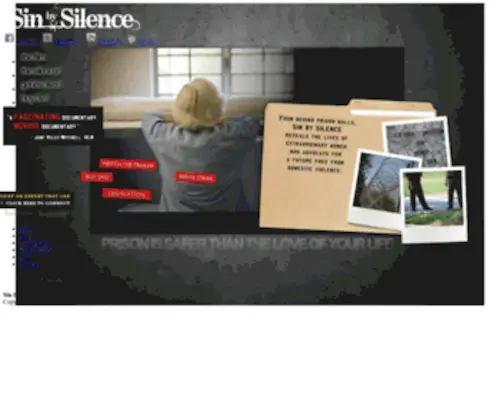 Sinbysilence.com(Sin By Silence) Screenshot