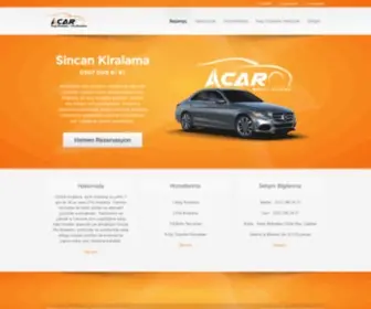 Sincanrentacar.com(Sincanrentacar) Screenshot