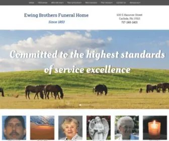 Since1853.com(Ewing Brothers Funeral Home) Screenshot