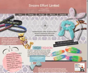 Sincere-Effort.com.hk(Sincere Effort) Screenshot