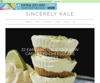 Sincerelykale.com(Sincerelykale) Screenshot