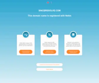 Sinceresolve.com(Sinceresolve) Screenshot