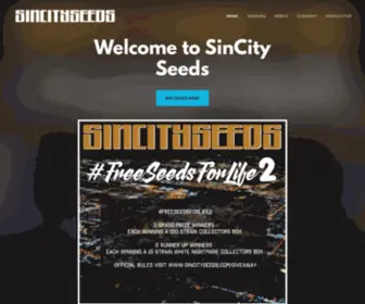 Sincityseeds.com(Cannabis Seeds) Screenshot