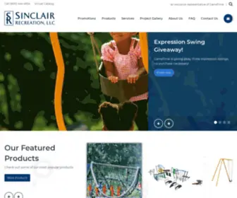 Sinclair-Rec.com(Sinclair Recreation) Screenshot