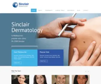 Sinclairdermatology.com.au(Sinclair Dermatology) Screenshot