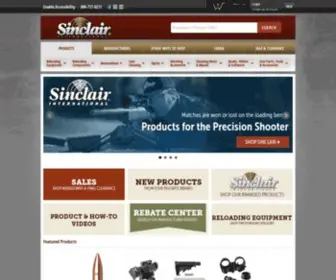 Sinclairintl.com(Shooting) Screenshot