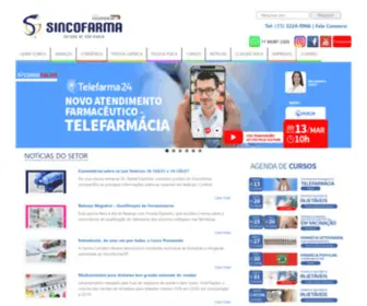 Sincofarma.org.br(SINCOFARMA SP) Screenshot