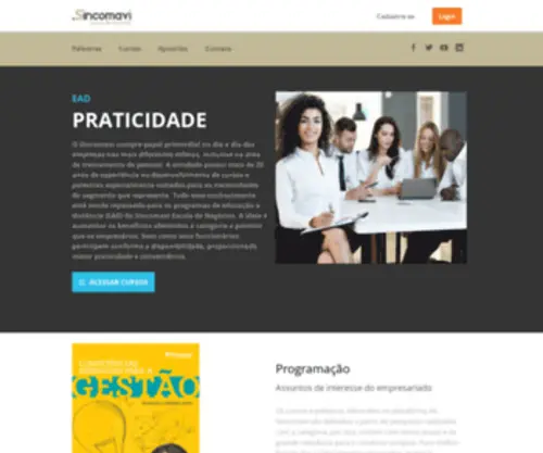 Sincomavieduca.org.br(Sincomavi) Screenshot