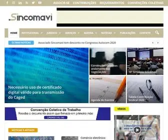 Sincomavi.org.br(Home) Screenshot