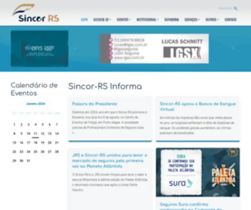 Sincor-RS.com.br(Sincor RS) Screenshot