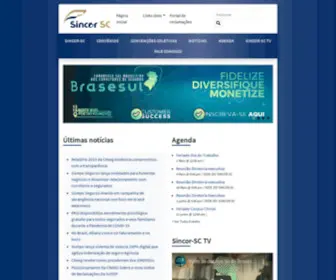Sincor-SC.com.br(Sincor SC) Screenshot