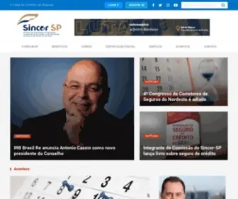 Sincor.org.br(A Casa do Corretor de Seguros) Screenshot