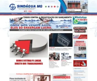 Sindagua.com.br(Sindagua mg) Screenshot