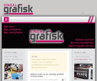 Sindal-Bogtrykkeri.dk(Sindal Bogtrykkeri) Screenshot