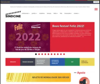 Sindcine.com.br(Sindicato) Screenshot