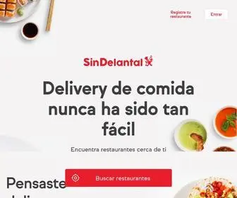 Sindelantal.mx(Delivery de Comida y Delivery de Restaurantes) Screenshot