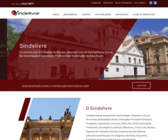 Sindelivre.com.br(Sindicato das Entidades Culturais) Screenshot