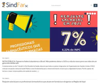Sindfar.org.br(Sindfar) Screenshot
