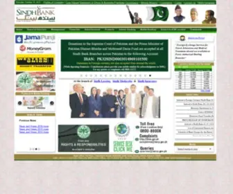 Sindhbankltd.com(Sindh Bank Limited) Screenshot