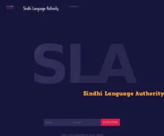 Sindhila.edu.pk(سنڌي) Screenshot
