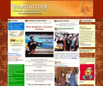 Sindhitattler.com(Sindhi Tattler) Screenshot