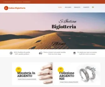 Sindianbigiotteria.com(Indian Bigiotteria) Screenshot