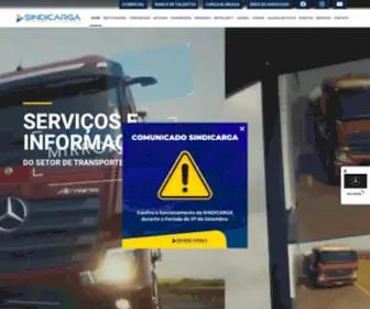 Sindicarga.org.br(Home) Screenshot