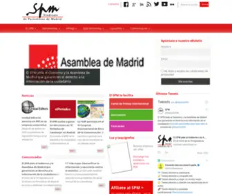 Sindicato-Periodistas.es(Sindicato de Periodistas de Madrid) Screenshot