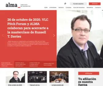 Sindicatoalma.es(Sindicato ALMA) Screenshot