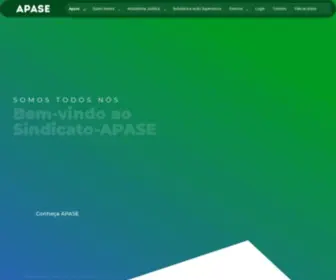 Sindicatoapase.com.br(APASE) Screenshot