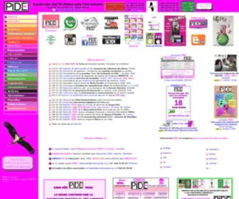 Sindicatopide.org(Pagina web del Sindicato PIDE) Screenshot