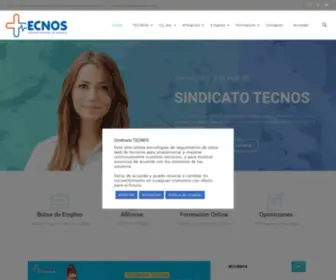 Sindicatotecnos.es(Sindicato Nacional de Técnicos Superiores Sanitarios) Screenshot