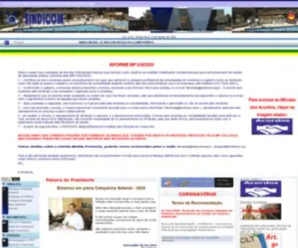 Sindicom.org(Create from keywords) Screenshot